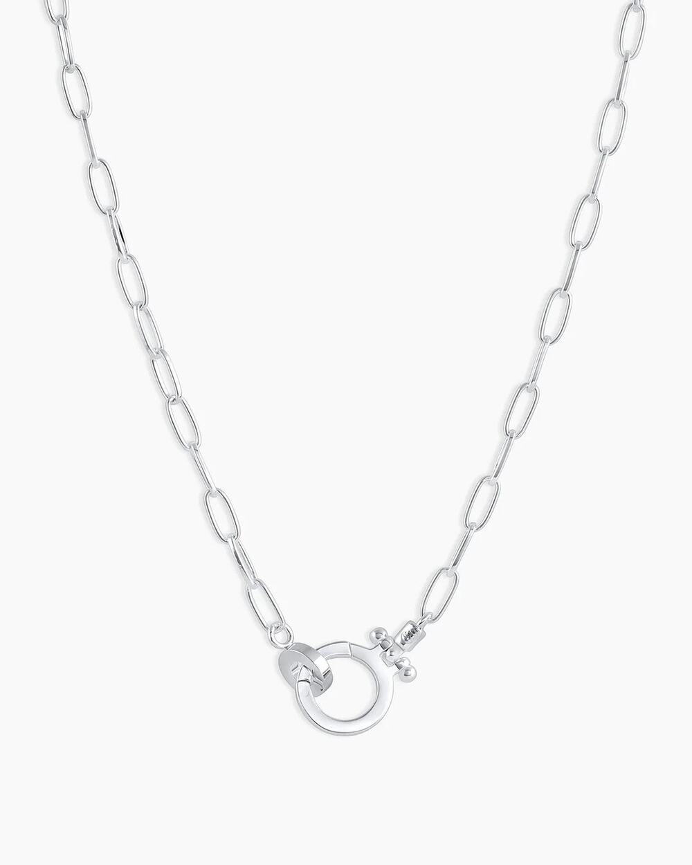 NWT Gorjana Mini Parker Silver Necklace